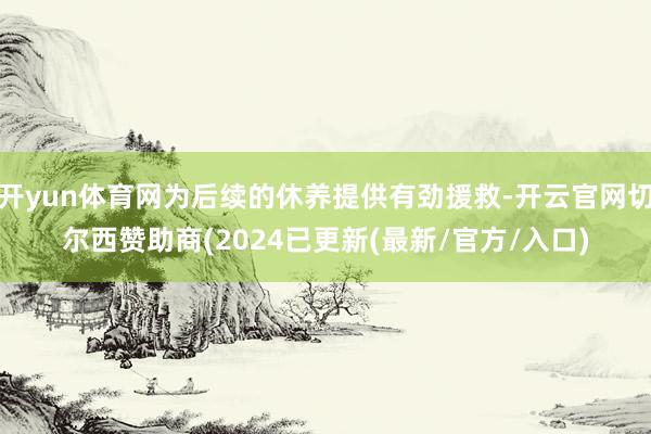 开yun体育网为后续的休养提供有劲援救-开云官网切尔西赞助商(2024已更新(最新/官方/入口)